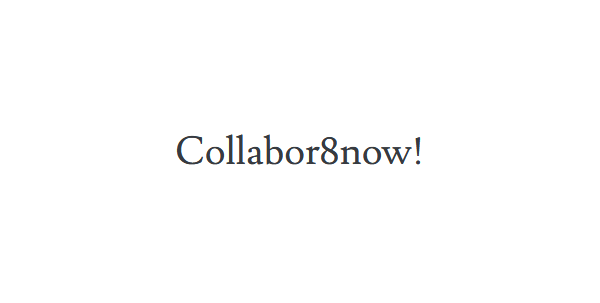 Collabor8now Ltd. Collabor8now Ltd.